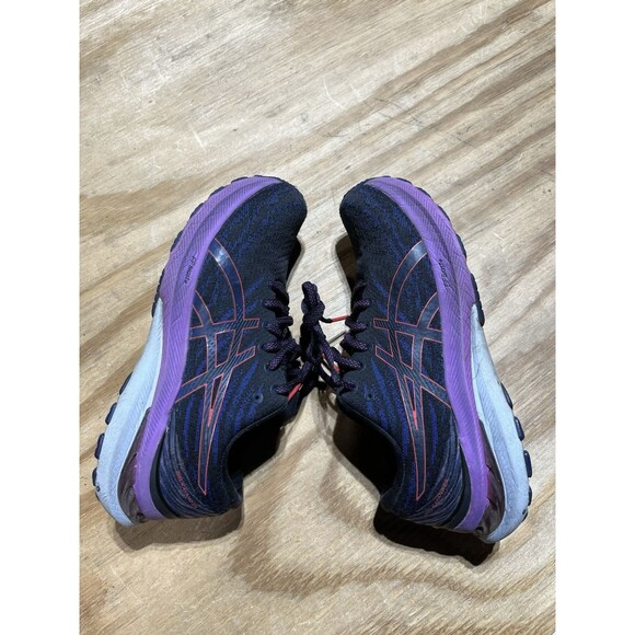 Asics Gel-Kayano 29 Womens Running Shoes Black & Purple Size 7.5 [1012B297] - Picture 2 of 8